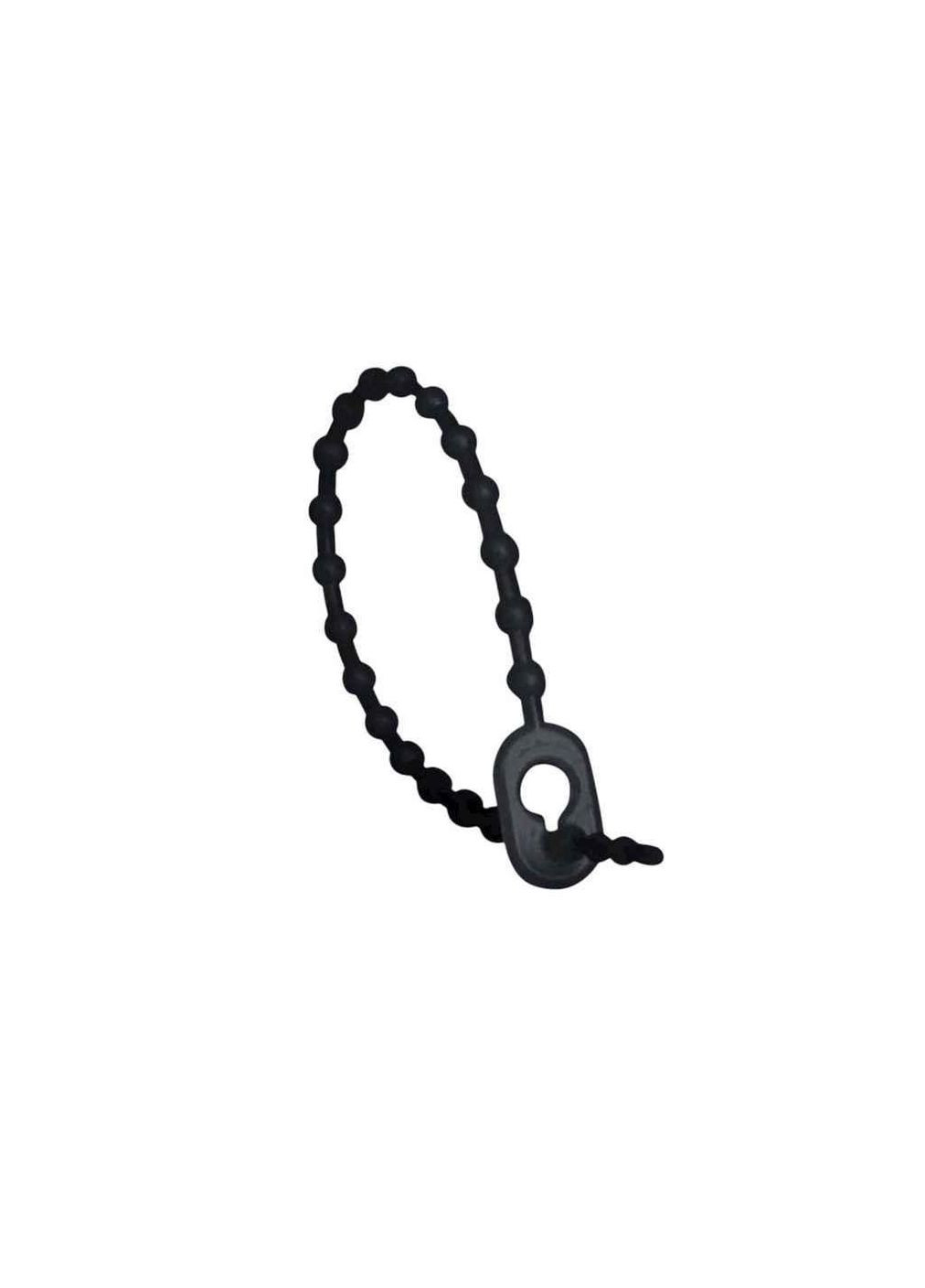 Хомут кульовий багаторазовий 2,5×200 чорний PA (100шт в уп) ТМ ZIPLEX Husqvarna (322418521)