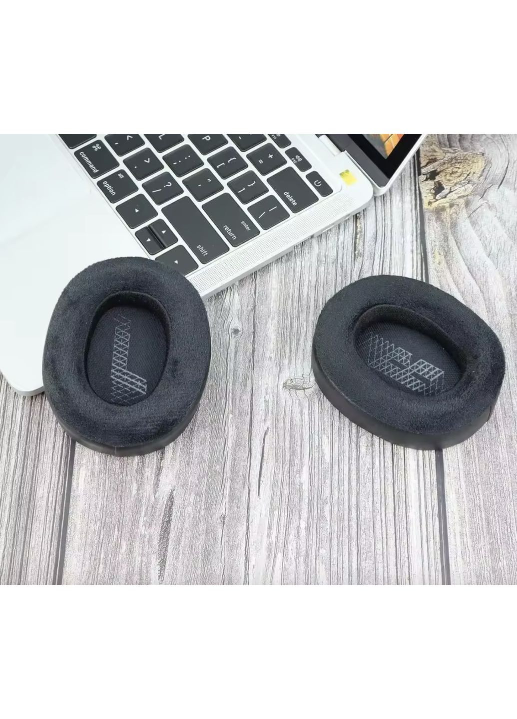 Амбушури велюрові e65BTNC, Live 650BTNC, Tune 660BTNC, Duet NC black чорні JBL (362036043)