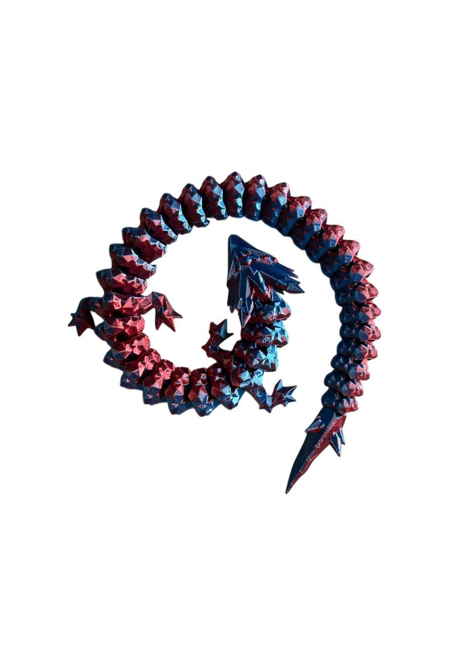 3D антистресс-игрушка "Дракон в яйце"| Сенсорная игрушка для детей и взрослых сине-красная No Brand (366890047)