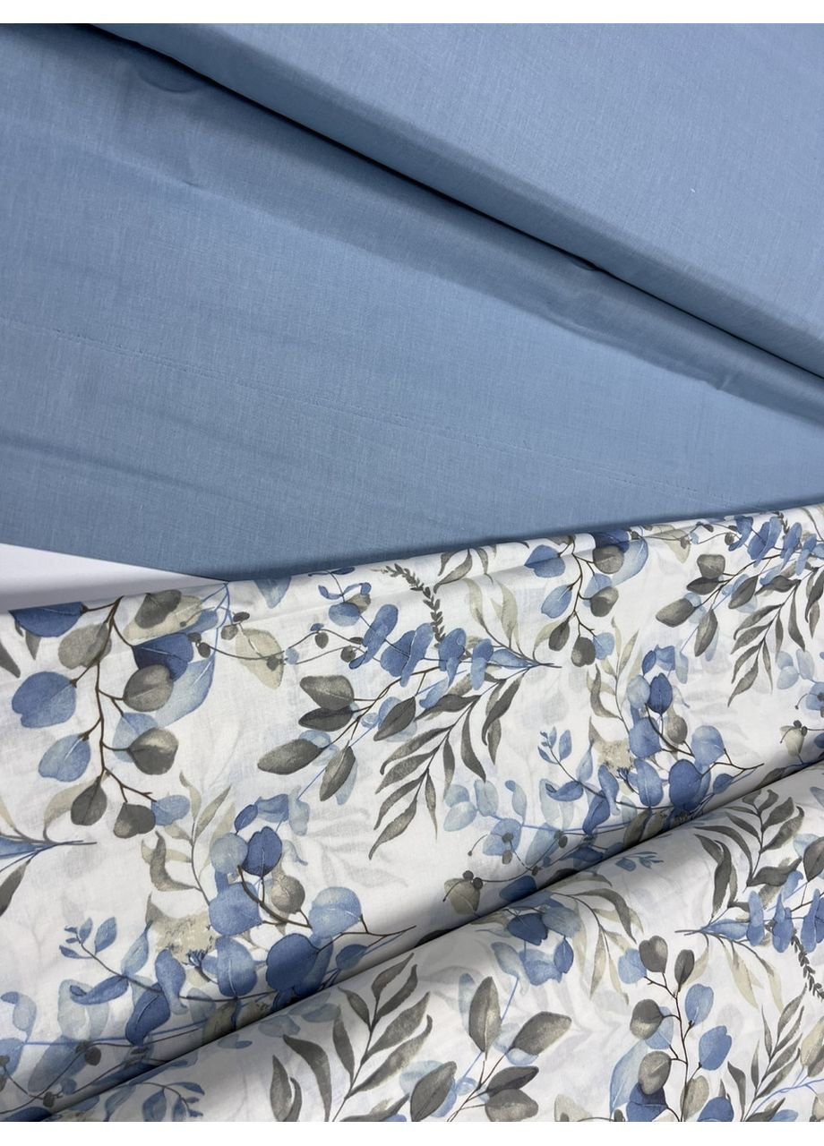 Постельное белье Эвкалиптовый листочек, бязь Полуторный Комфорт-текстиль (354823170)