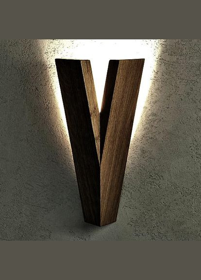 Світильник настінний з дерева Батавія капучино (БРА-002409) No Brand (328081846)