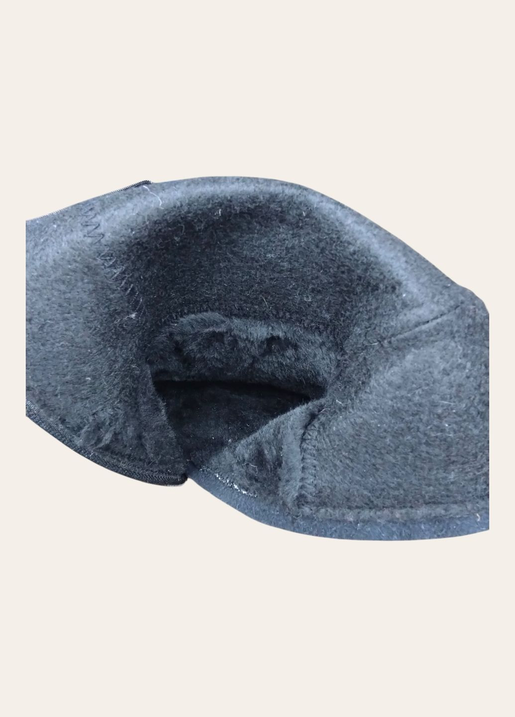 Зимние сапоги кожаные женские No Brand