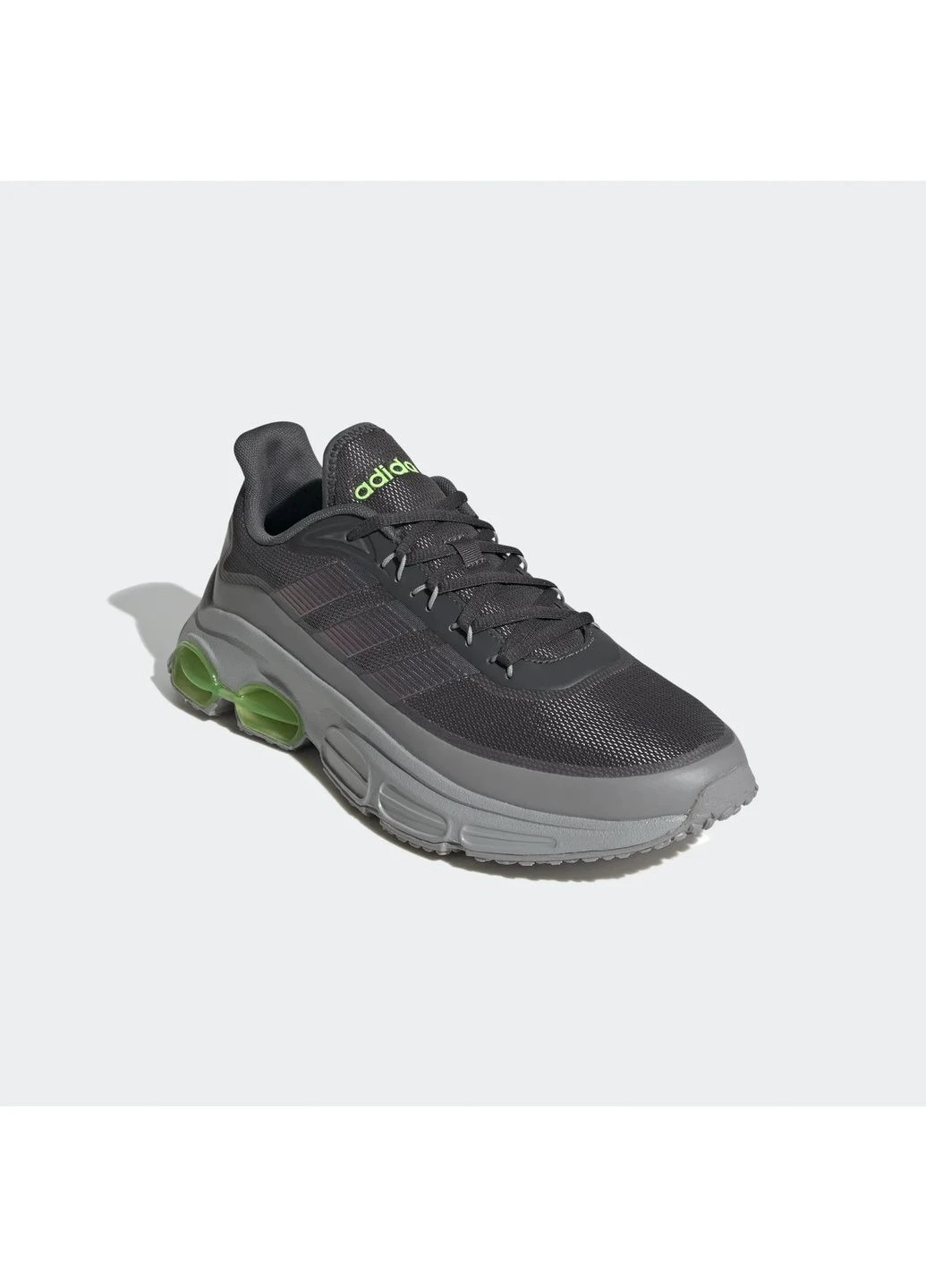 Серые кроссовки мужские quadcube grey eg4393 adidas