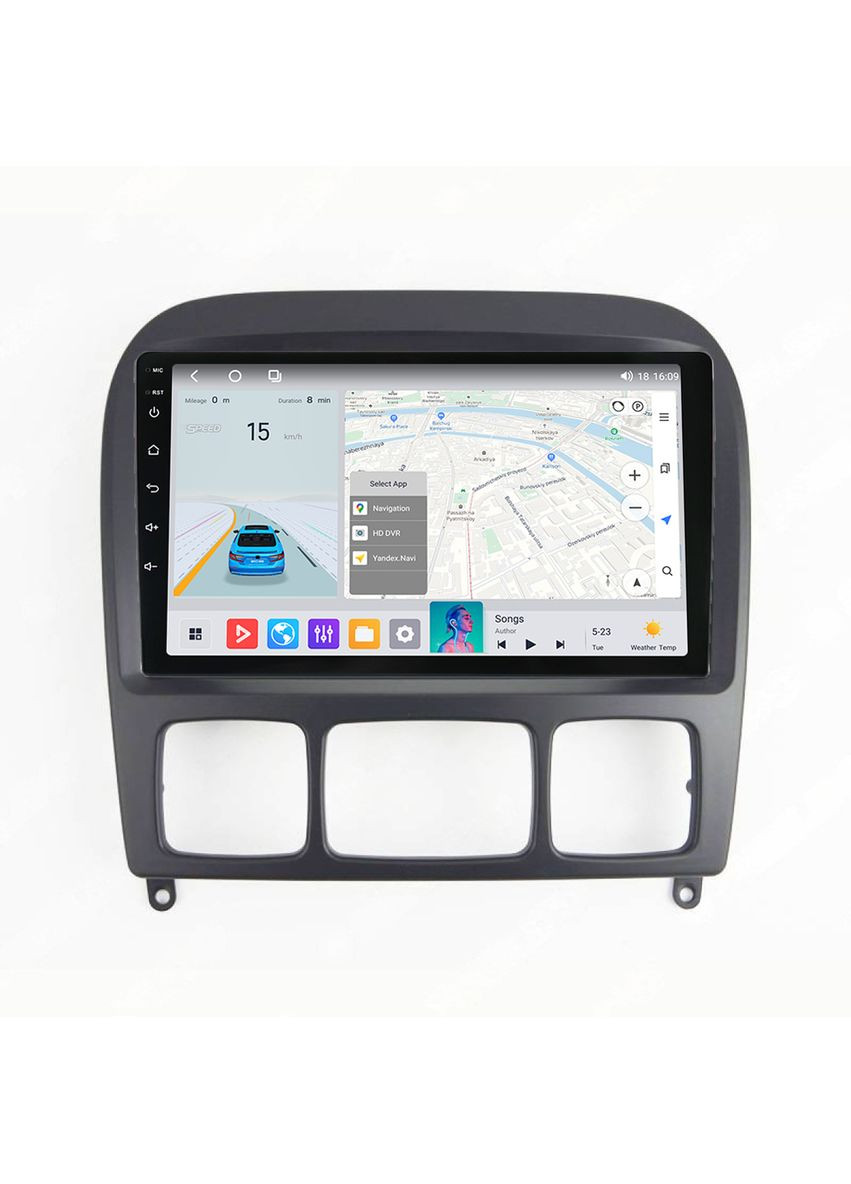 Штатная магнитола Mekede MS 2k Mercedes Benz W220 (1998 – 2005) CarPlay QleD Mercedes-Benz S-Class (369239465)