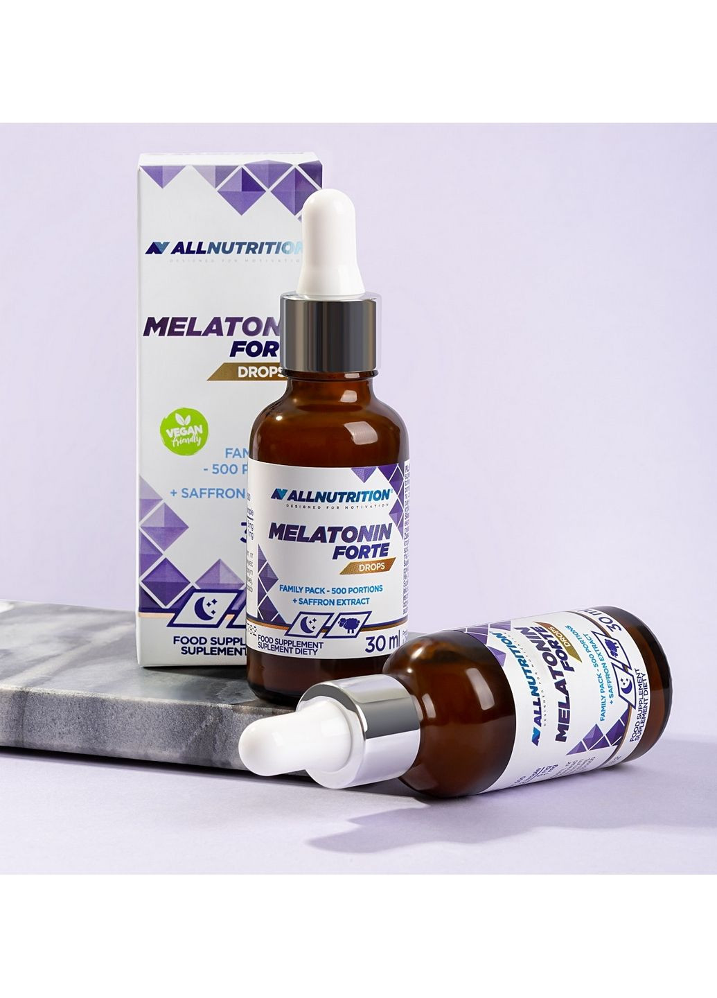Натуральная добавка Melatonin Forte Drops, 30 мл Allnutrition (293340149)