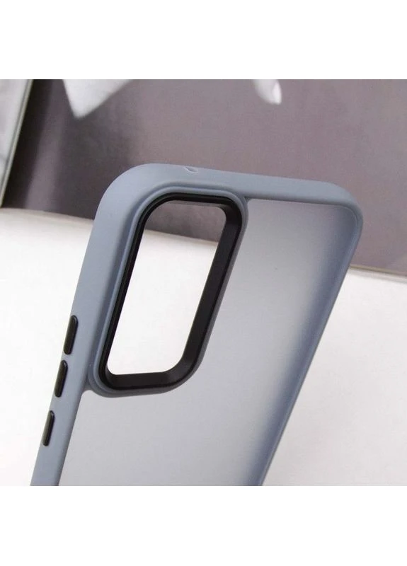 Чохол TPU+PC Lyon Frosted для Samsung Galaxy S25+ / S24+ Світло сірий Epik (373255325)