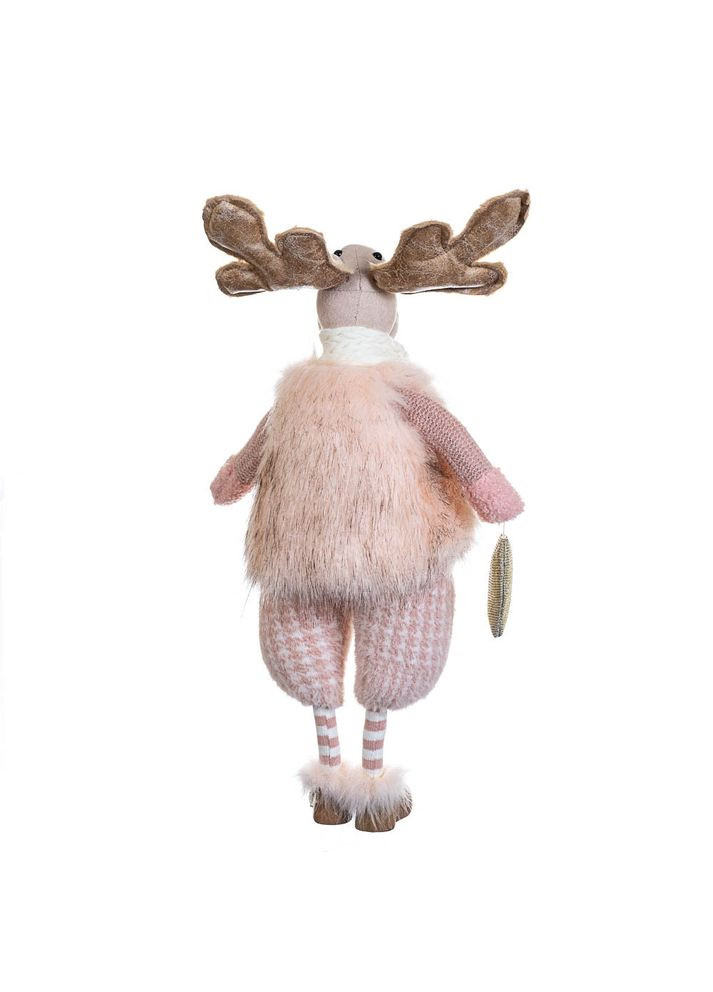 Фигура декоративная Олень 44х15 см 16005-018 текстиль Lefard (346534565)