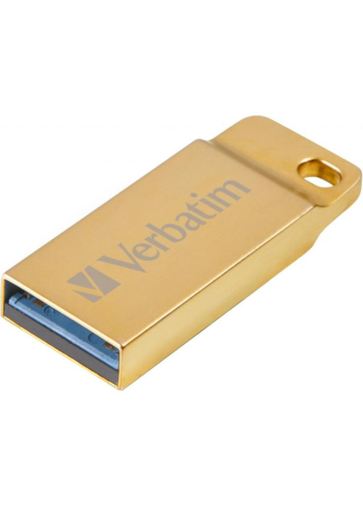Флеш пам'ять usb Verbatim 64gb metal executive gold usb 3.0 (268141679)
