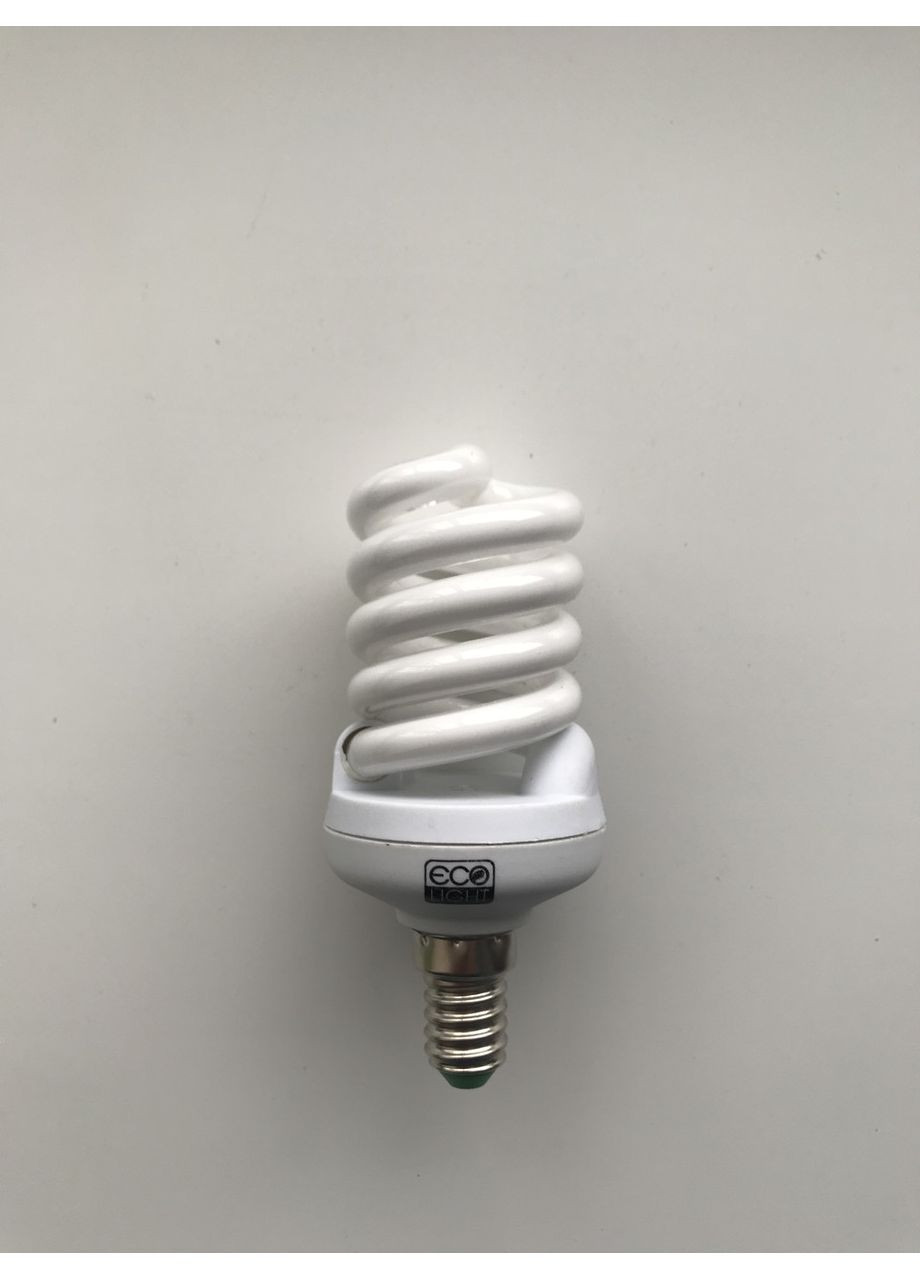 Енергозберігаюча лампа ECO LIGHT 15W 15Вт E14 4000К біле нейтральне денне світло Ecolight (369369529)