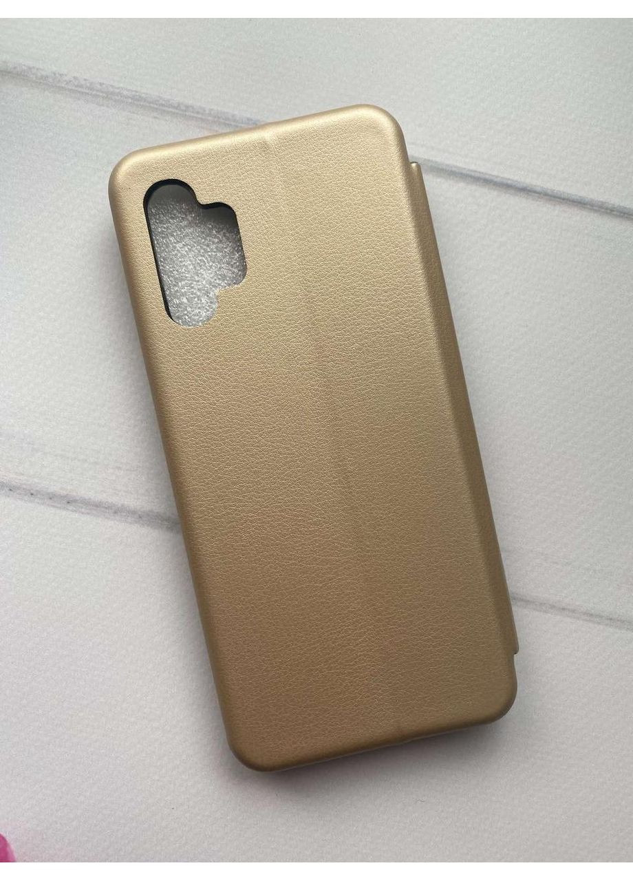 Чохол-книжка з малюнком для Samsung Galaxy A32 Золотий:: Метелик Україна (принт 255) G-Case (359499204)