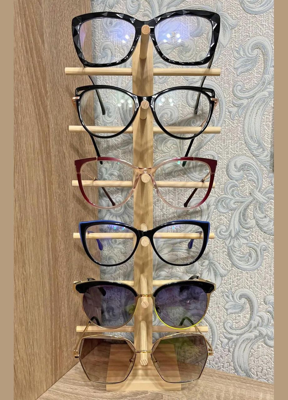 Органайзер для окулярів з дерева Батумі 6 бланже (ОЧК-600201) No Brand (328081811)