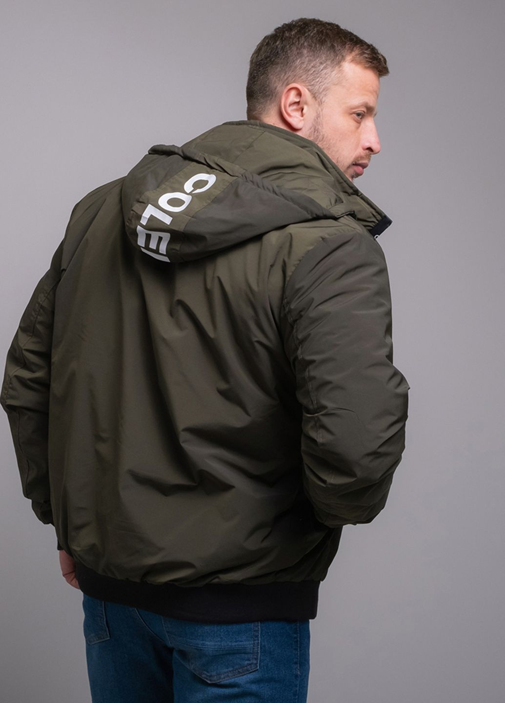 Зелена куртка чоловіча зелений демісезонна 338943 Fashion