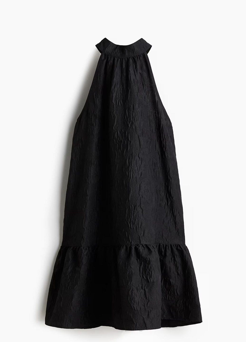 Чорна святковий сукня H&M однотонна