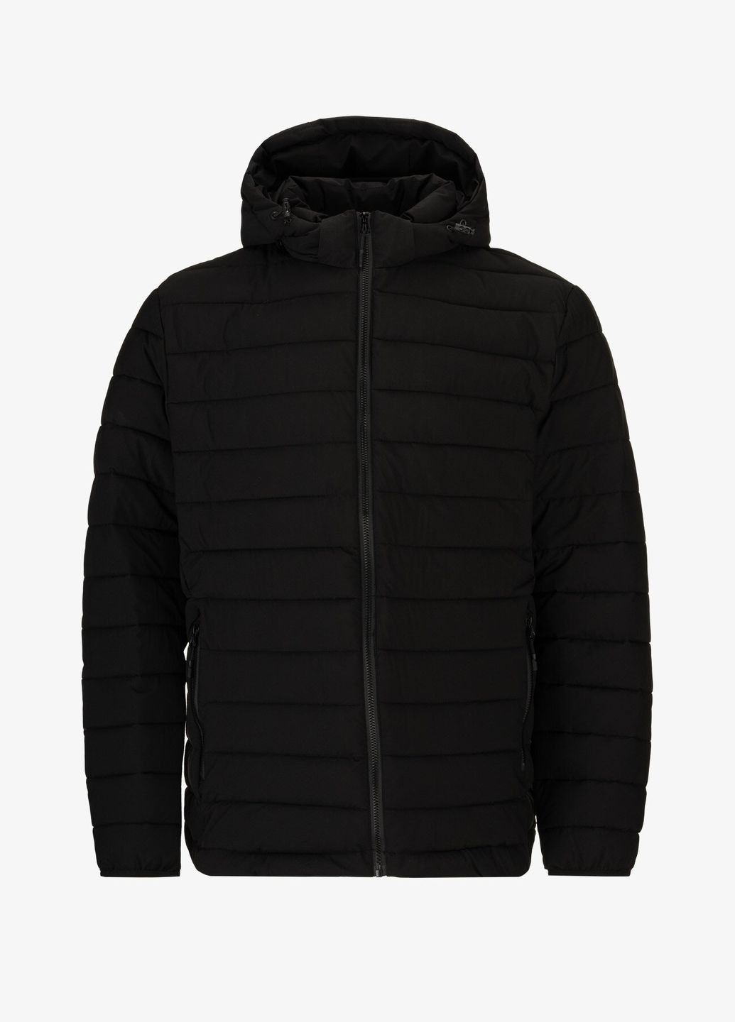 Черная демисезонная куртка мужская 8013 черный shop (2000990363237) Demos