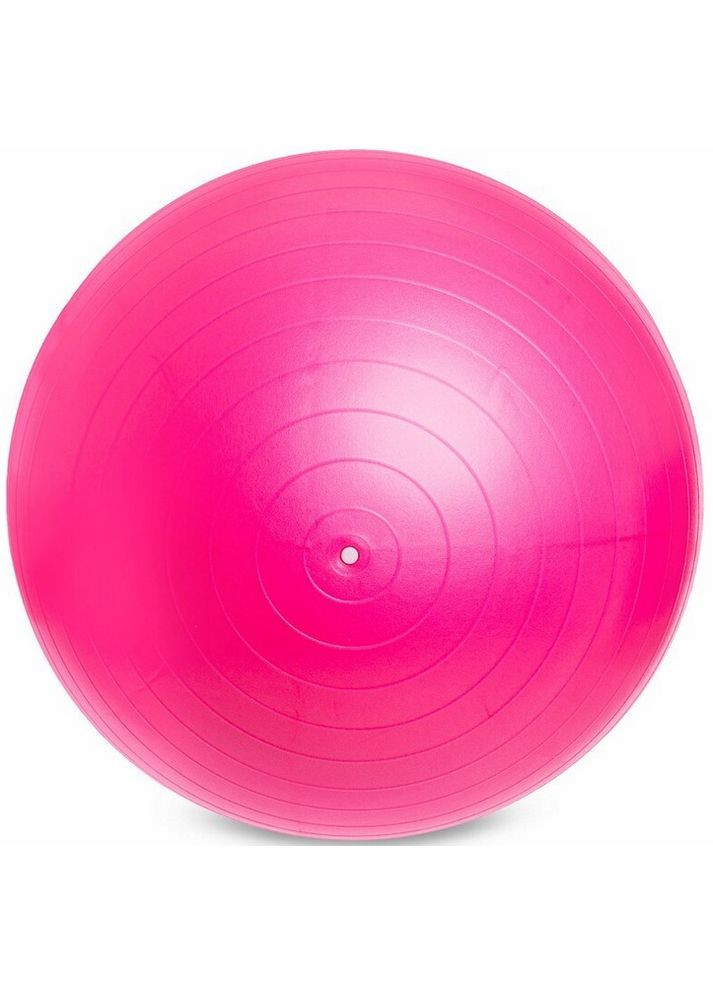 Фитбол мяч для фитнеса сатин Розовый (диаметр 65 см) FI-1983-65-02 Zelart (367617569)