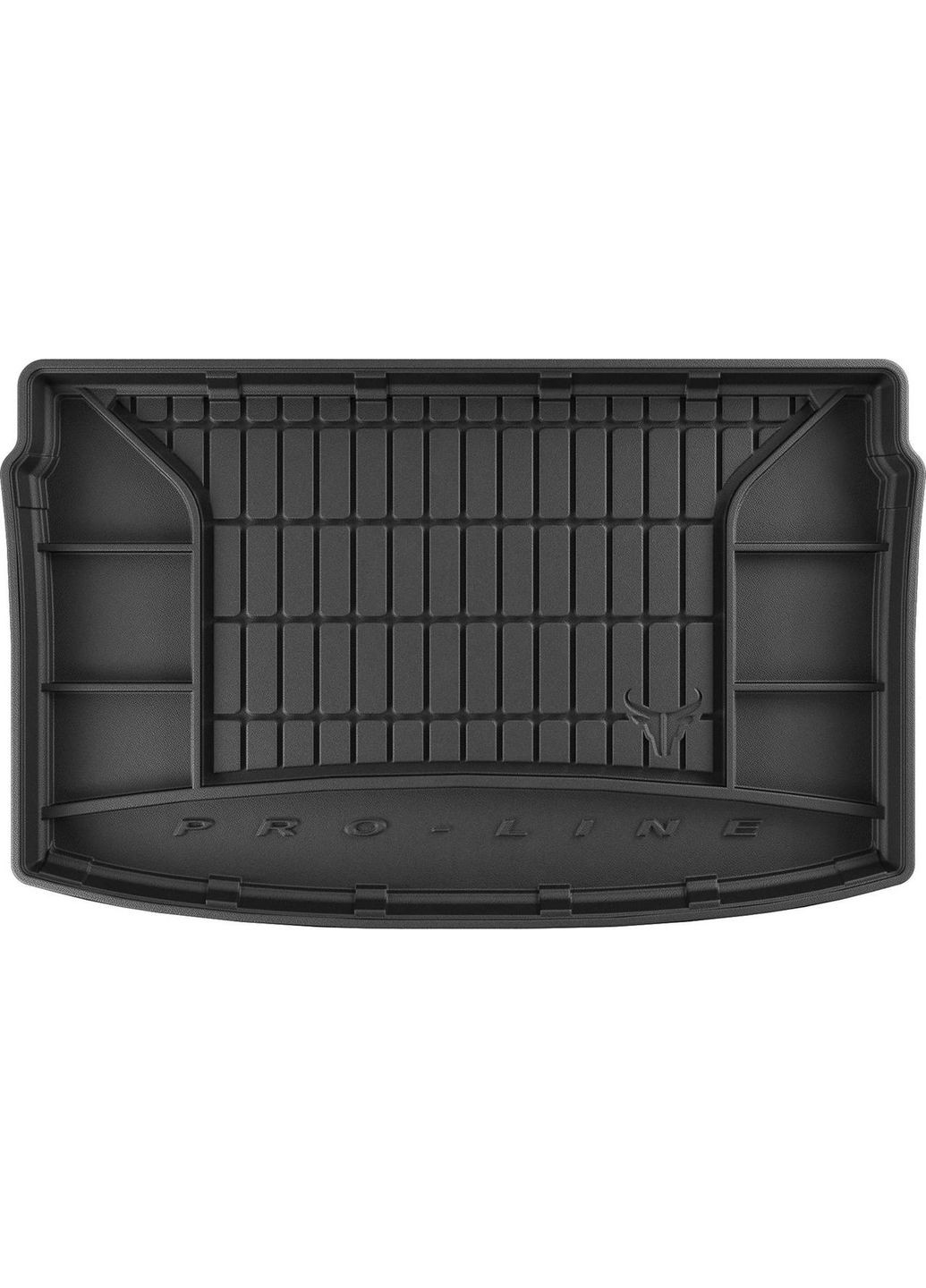 Резиновый коврик в багажник Pro-Line для Volkswagen Polo (mkVI) 2017→ (верхний уровень) (бабочка) (FG Frogum (361232420)