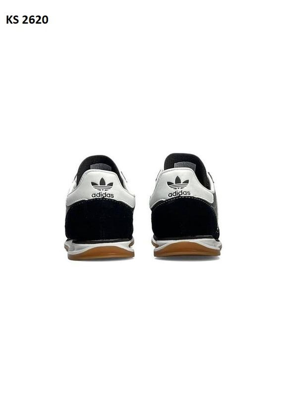 Чорні Осінні кросівки чоловічі adidas sl 72 wales bonner black white адідас сл 72 No Brand