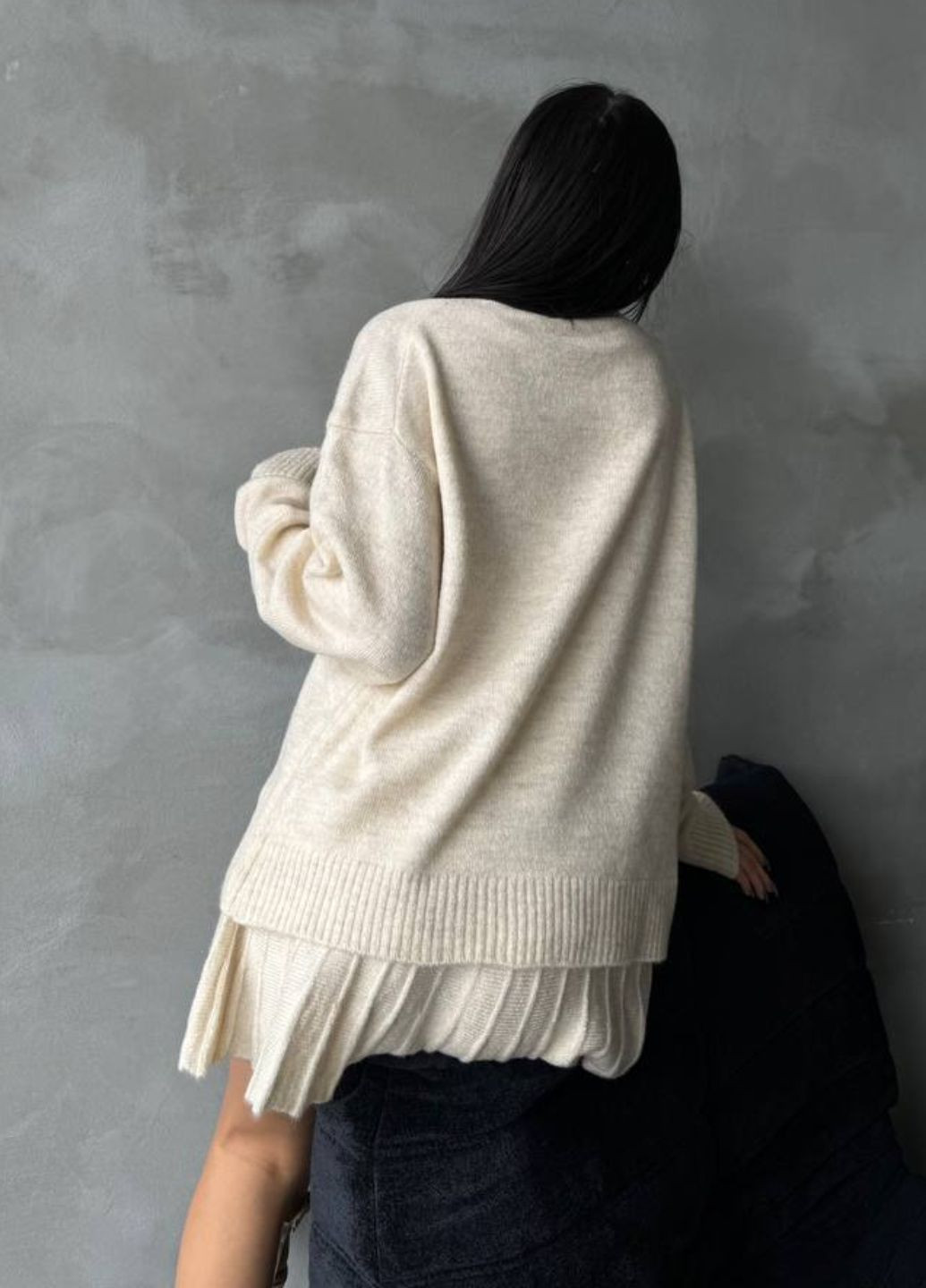 Вязаный костюм с юбкой Tik-Tak (322504654)