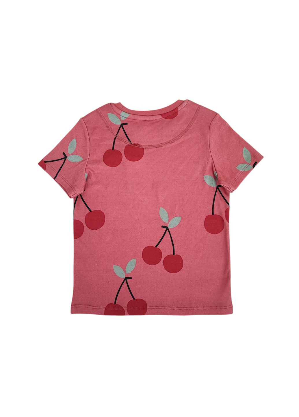 Вишневий літній дитячий літній комплект (шорти + футболка) 98-104 см вишневий (250122077) George