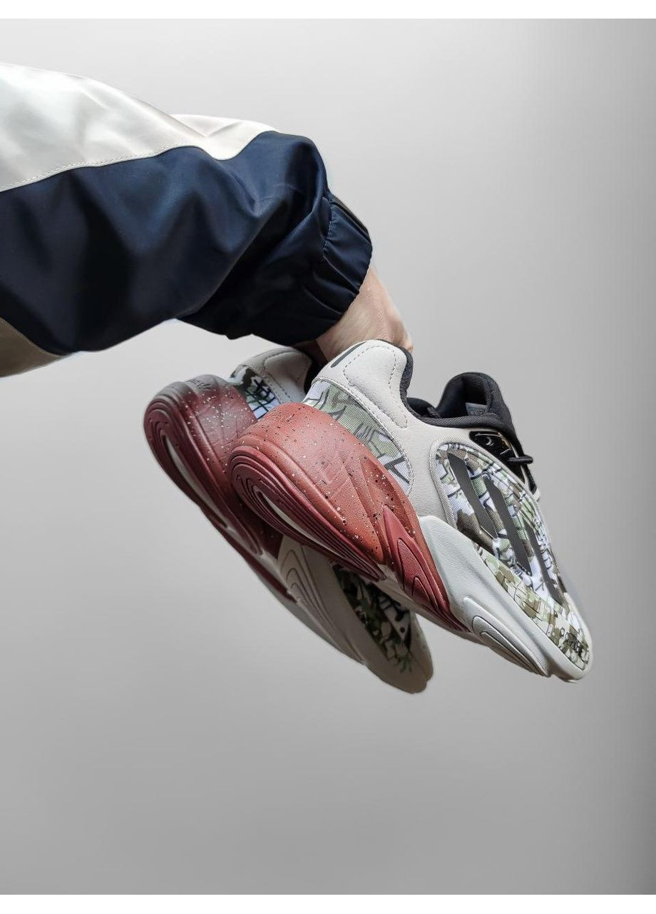 КРОССОВКИ ЖЕНСКИЕ ADIDAS OZELIA STAR WARS BOBA FETT АДИДАС ОЗЕЛИЯ No Brand чёрные демисезоны (367173171)