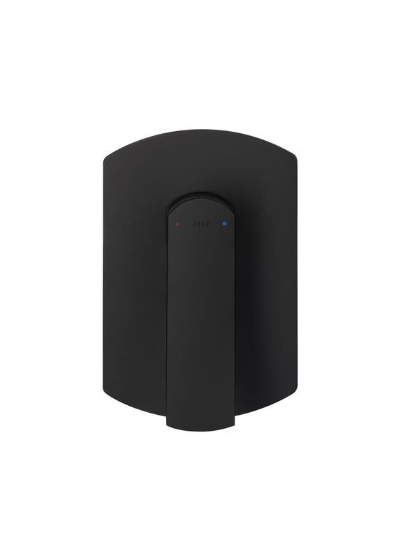 Змішувач для душу Slavonice прихованого монтажу QTSLA267BLM45903 Black Matt Qtap (336934991)