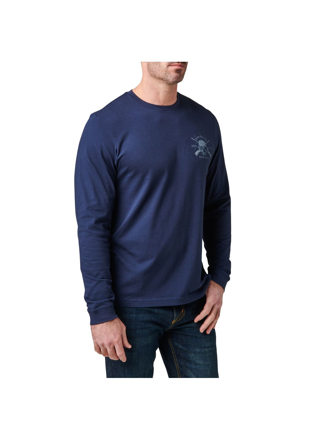 Реглан Quiet Warrior Long Sleeve Pacific Navy 5.11 Tactical (340051520)
