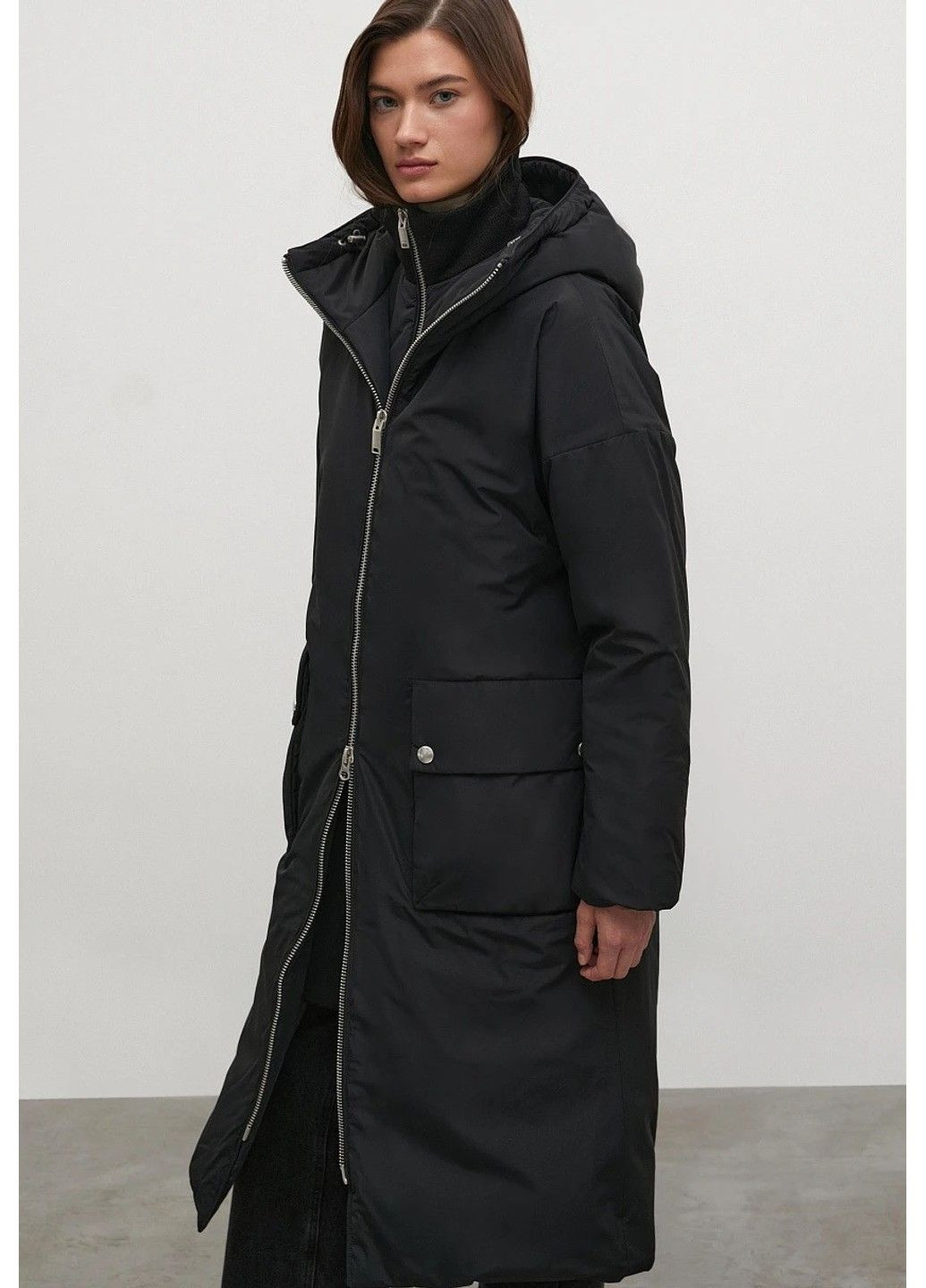 Чорна зимня зимова куртка fwb51050-200 Finn Flare