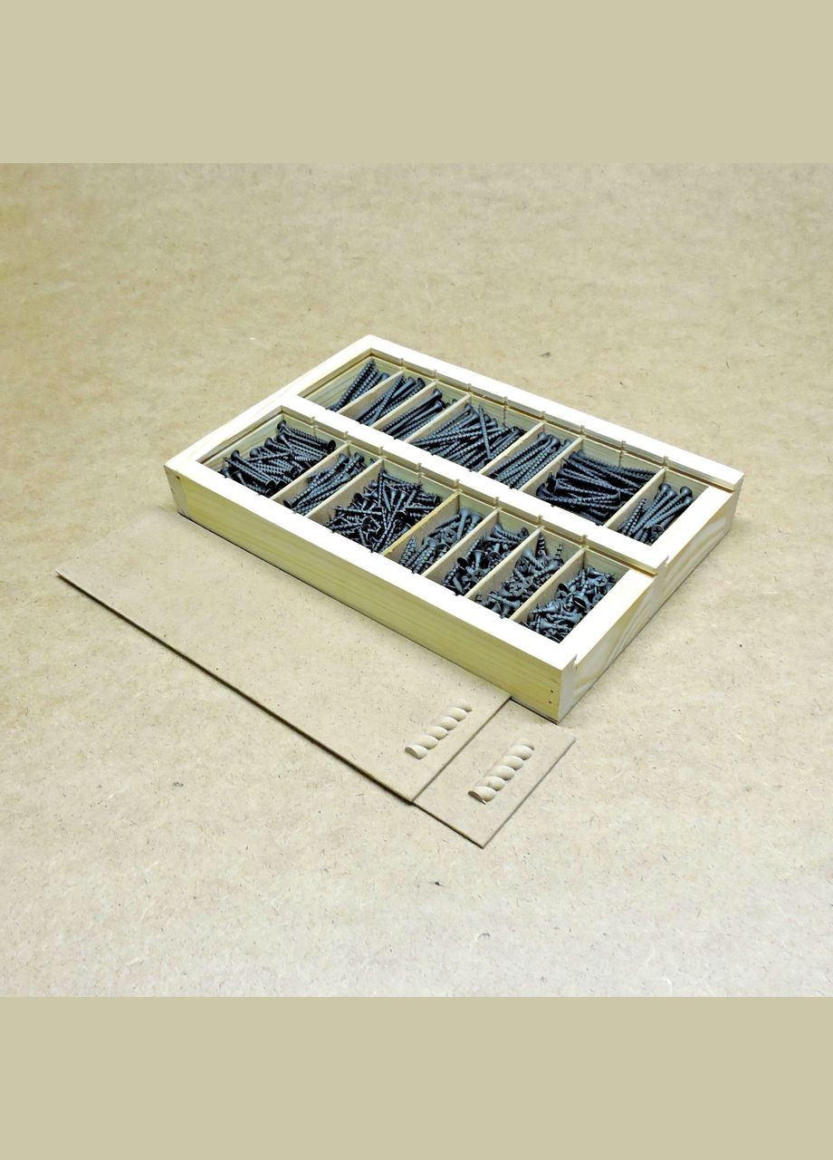 Набір 2х саморізів по дереву 965шт No Brand (328911933)