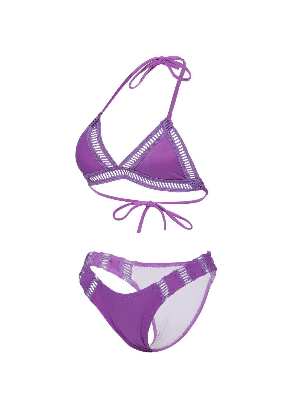 Сиреневый летний купальник No Brand