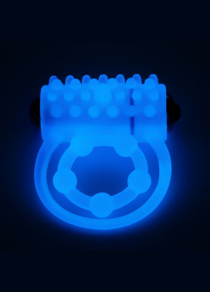 Віброкільце подвійне на член Lumino Play "vibrating penis ring" (світяться у темряві) Lovetoy (301417076)