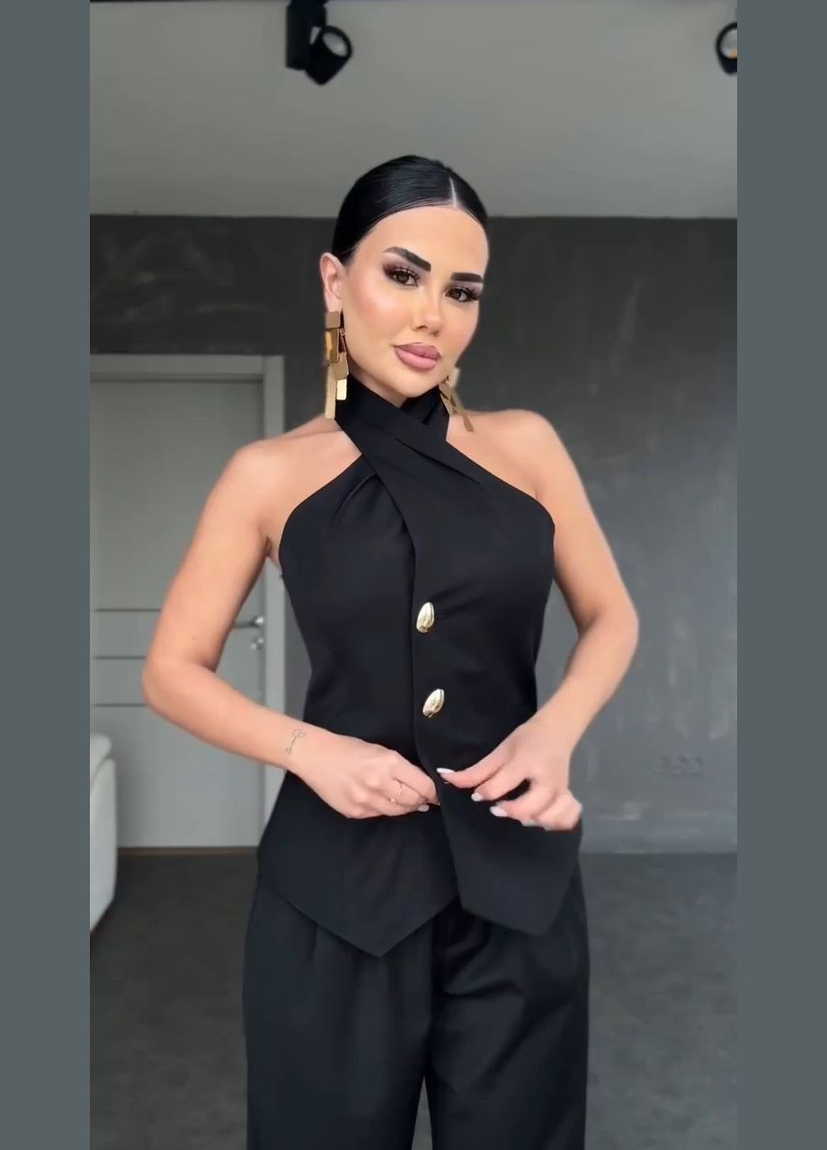 Женский костюм брючный жилет и брюки MonCher (329145954)