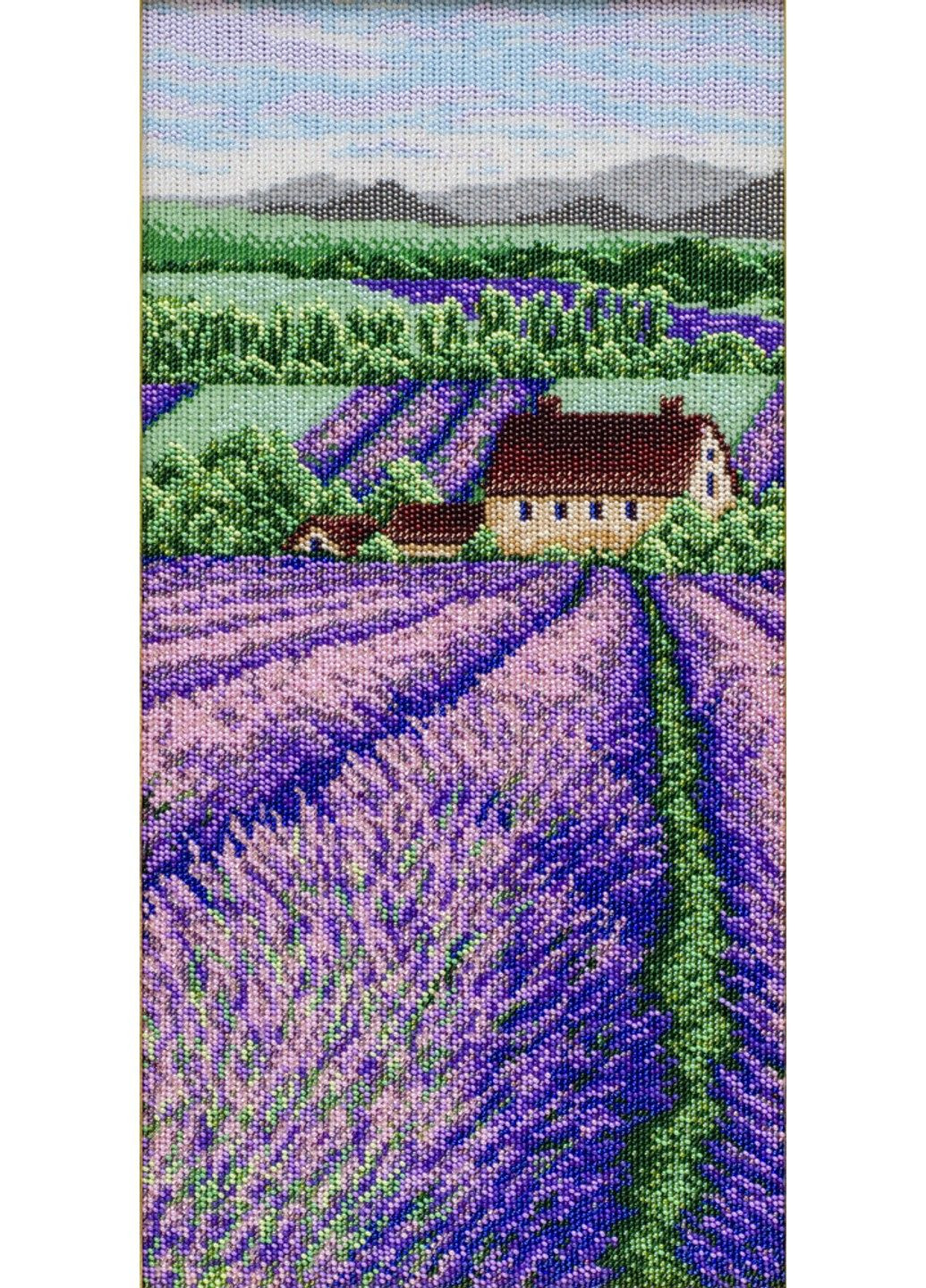 Набір для вишивання бісером Лавандове поле 22х44.5 см ТН-1275 No Brand (333165737)