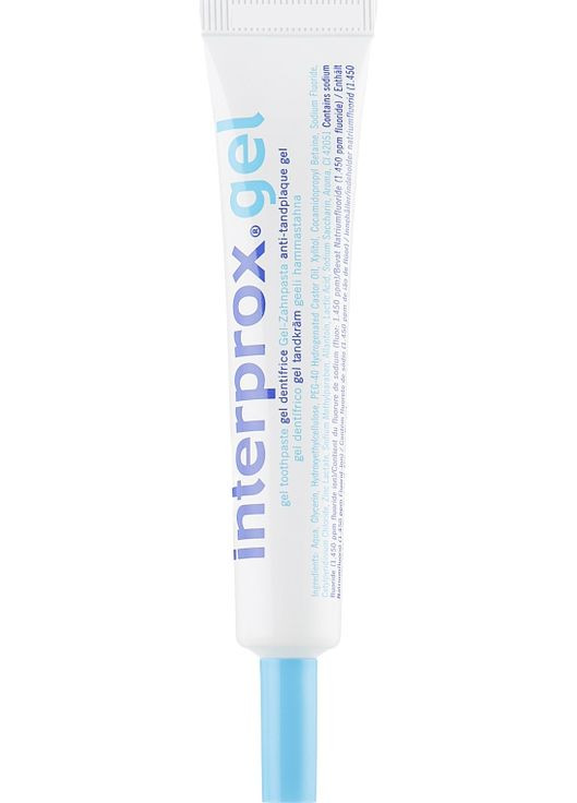 Зубной гель для чистки межзубных промежутков Interprox Gel 20ml (606269-74281) Dentaid (368619937)
