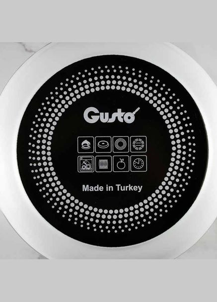 Кастрюля Цветочный сад 3,1 л GT-T-118-FG Gusto (317347141)