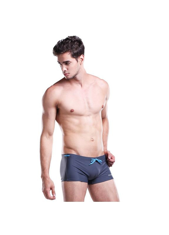 Мужские серые пляжные, спортивные, повседневные, кэжуал мужские плавки хипсы голубой 3937 хипсы Sport Line