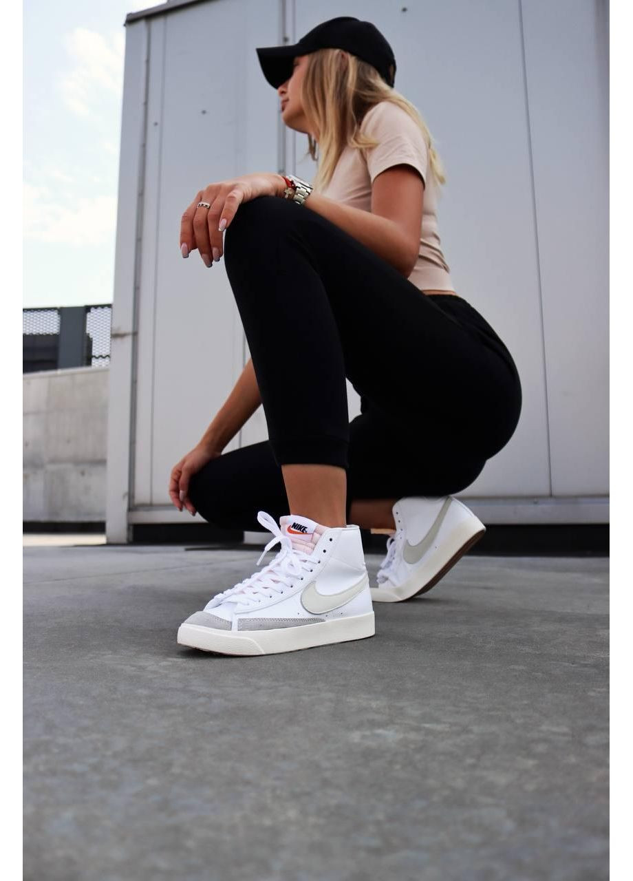 КРОСІВКИ ЖІНОЧІ NIKE BLAZER 77 LOW ‘77 VINTAGE WHITE BEIGE НАЙК БЛЕЙЗЕР No Brand білі демісезони (368647038)