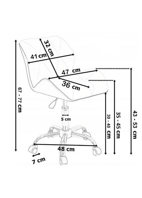 Кресло на колесах велюр черное (черное основание) Bonro B-531 (349820230)
