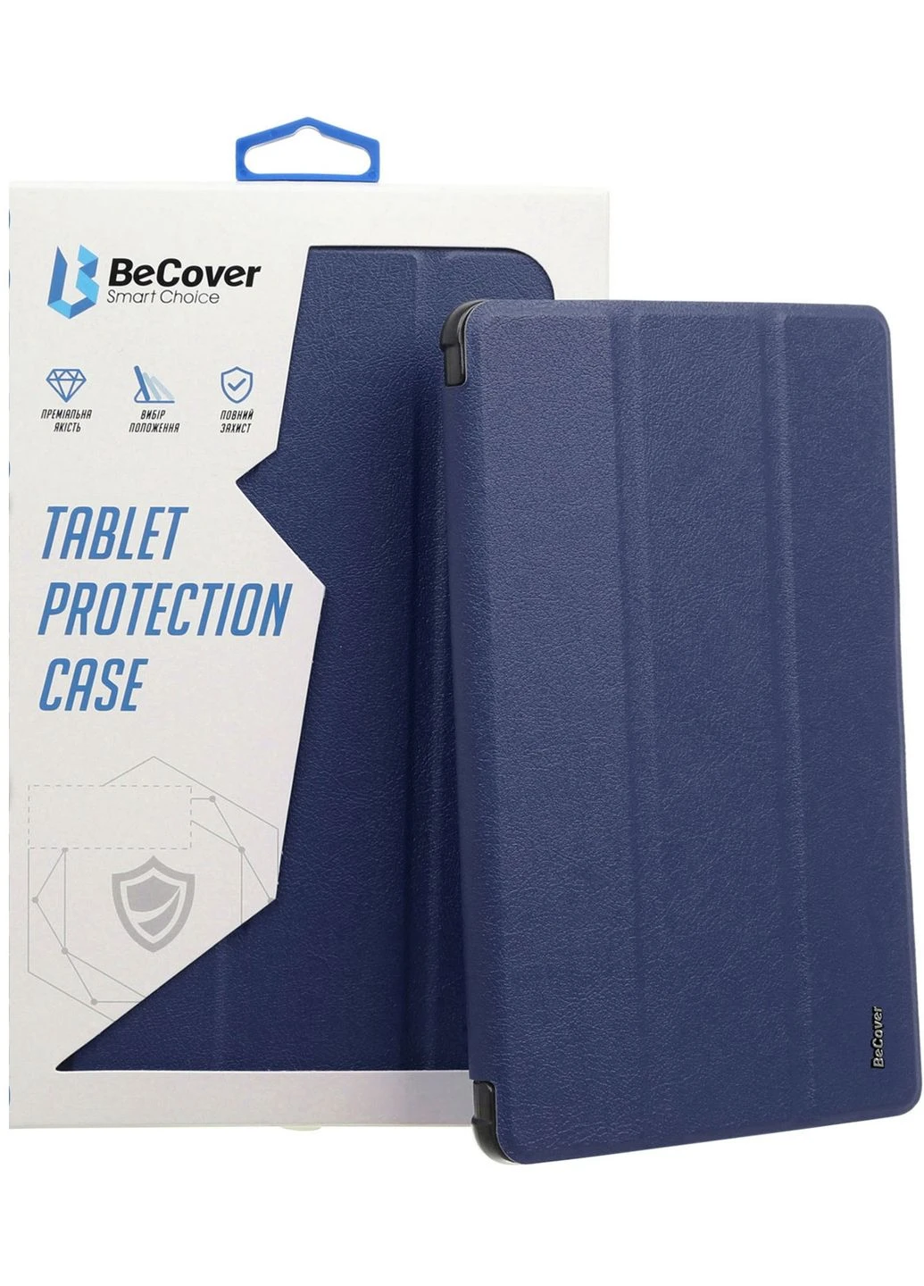 Чехол-книжка Soft Edge для Samsung Galaxy Tab A9+ SM-X210/SM-X215/SM-X216 11.0' Deep Blue (710367) BeCover (398835457)