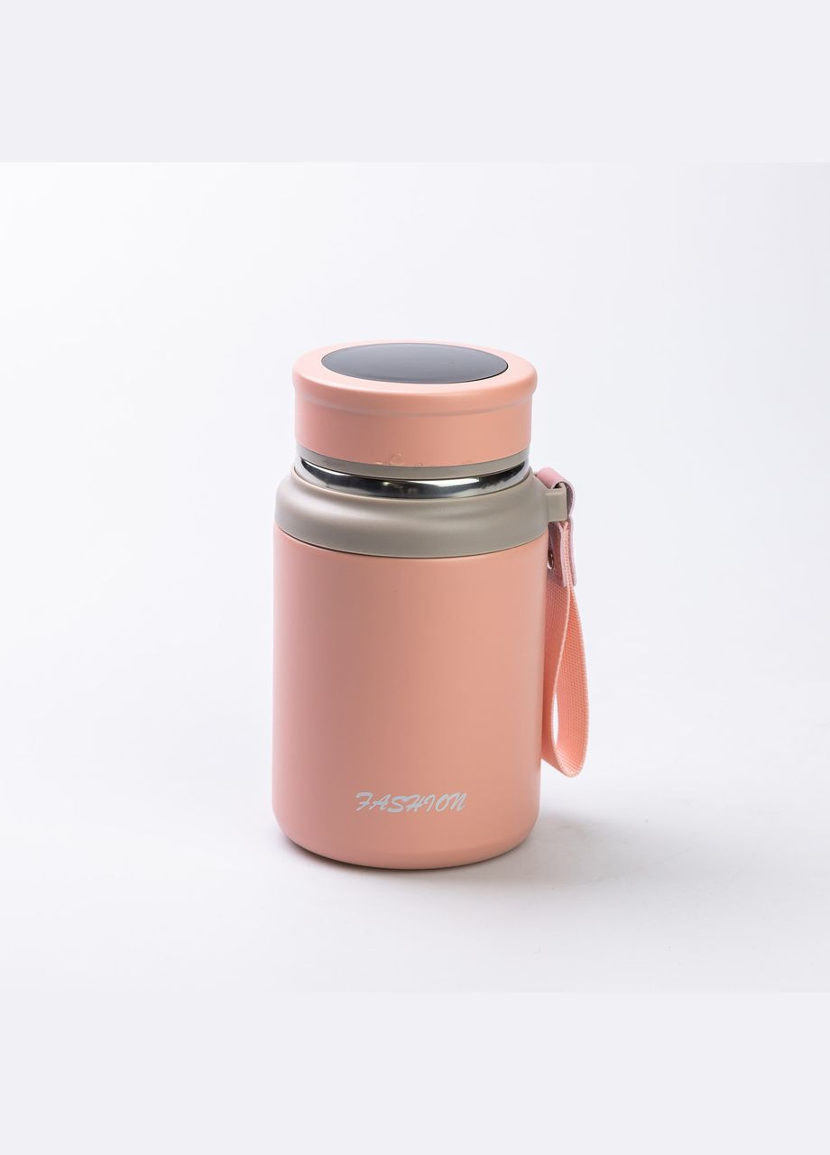 Термос Fashion 700 мл з датчиком температури Рожевий Yiwu (322340298)