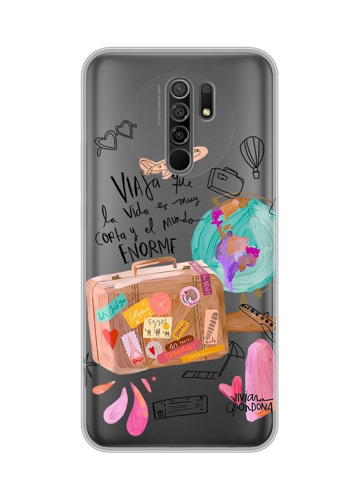 Чехол на Xiaomi Redmi 9:: Настроение путешествовать (принт 329) Creative (360700260)