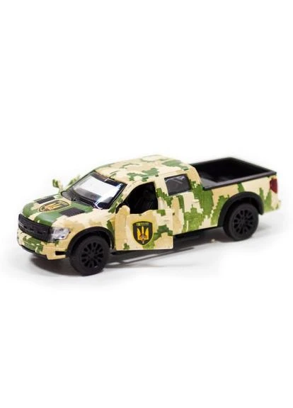 Автомодель інерційна "Ford F-150 SVT Raptor Мілітарі" TechnoDrive (372821696)