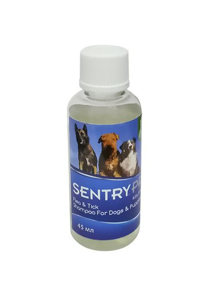 Шампунь от блох и клещей для собак Pro Green Tea & Ginger Shampoo имбирь (2100045331010) Sentry (293276937)