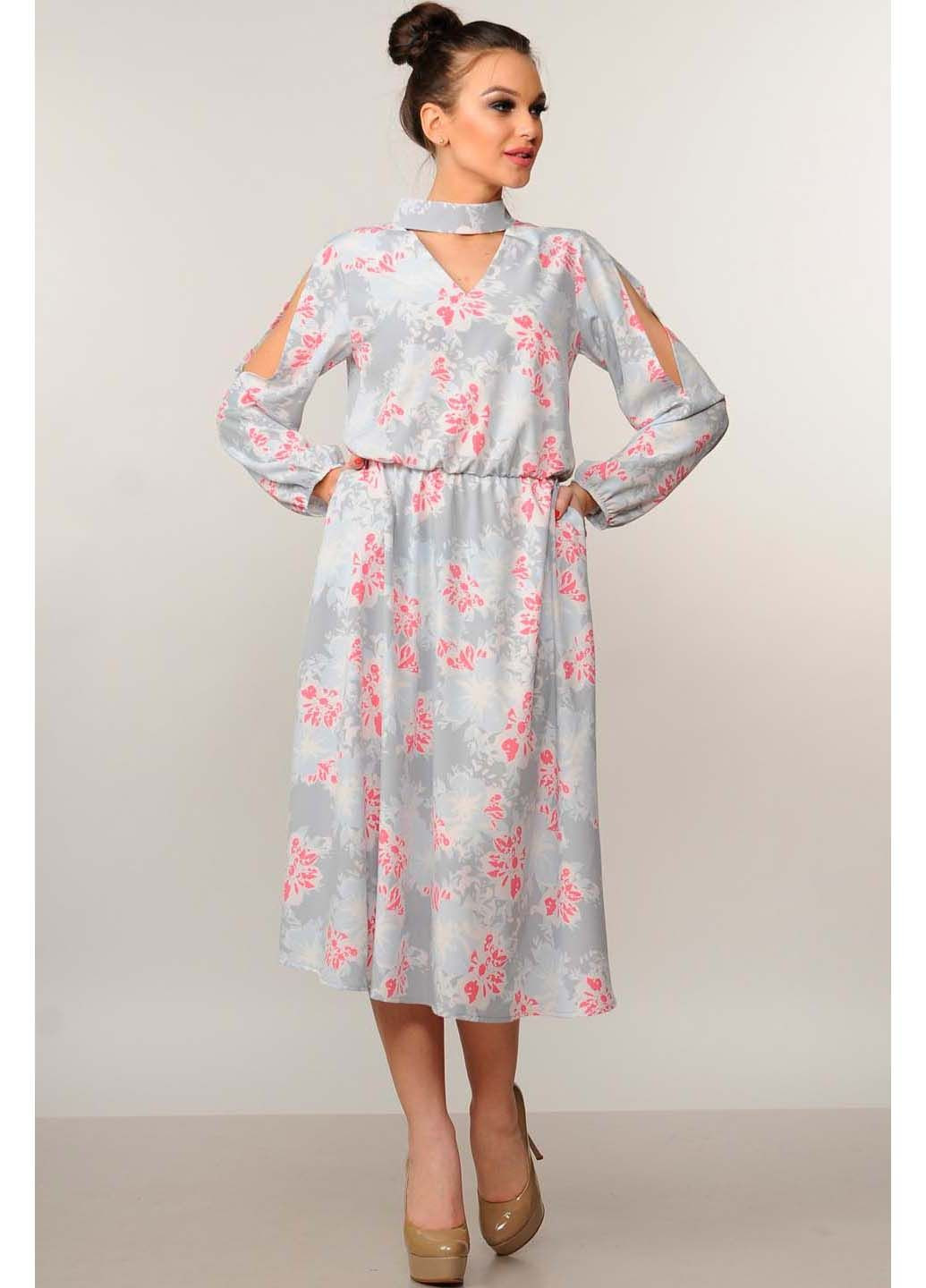 Серое платье Ри Мари