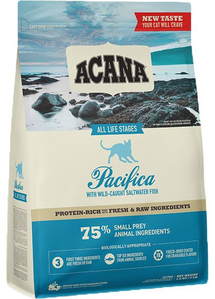Сухий корм для кішок всіх порід Pacifica Cat 1.8 кг (a64118) (064992714642) Acana (364788973)