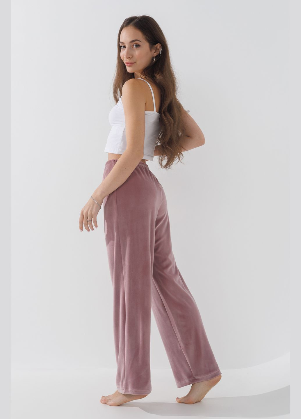 Фіолетова всесезон піжама низ штани жіночі f60148 (2000990769121a) shop (2000990769121) Fleri
