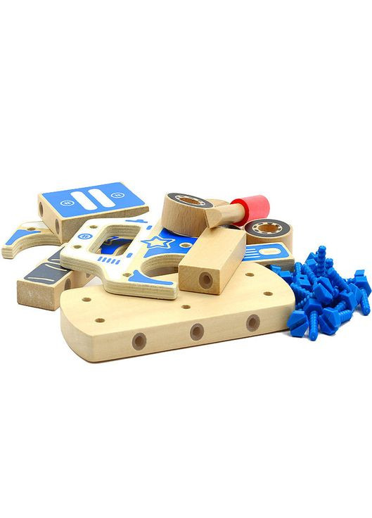 Конструктор «Полиция», 11 дет. (3694/Д429) Мир деревянных игрушек (324423475)