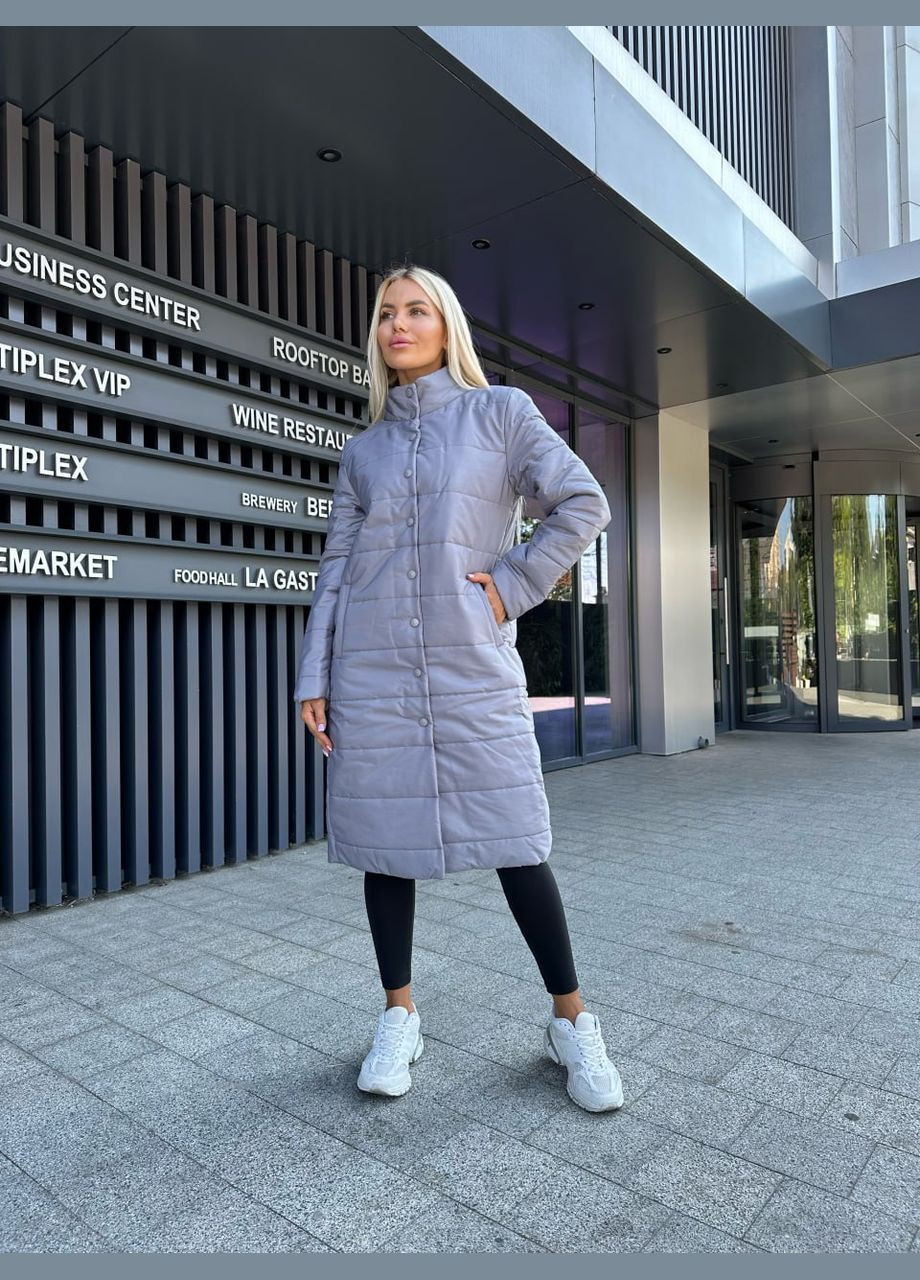 Куртка Подовжена Матова Плащівка Канада Відмінна Якість No Brand (317841248}