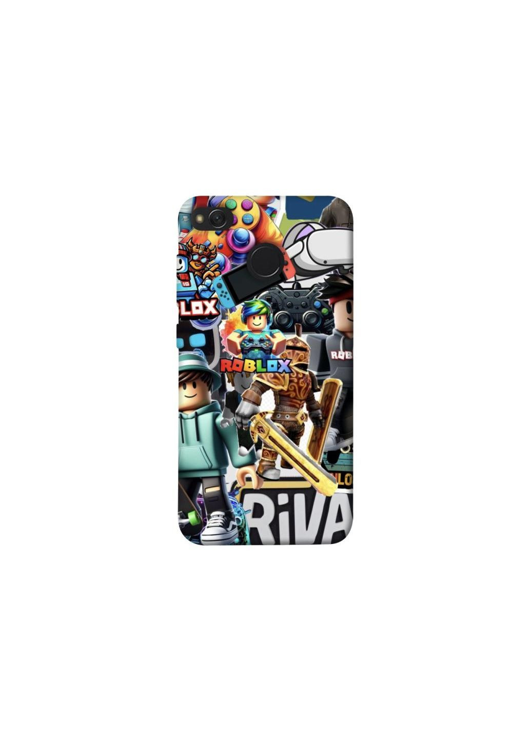 Чехол на Xiaomi Redmi 4X Roblox collage Frontalka (356082538)