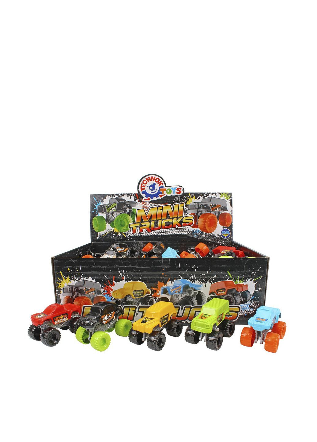 Игрушка мини трак цвет разноцветный CB-00237171 ТехноК (314887268)