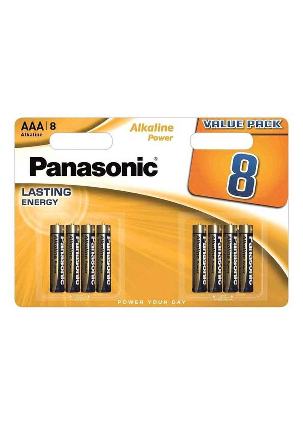 Батарейка щелочная LR03/AAA 8шт (блистер) ТМ Panasonic (355947797)